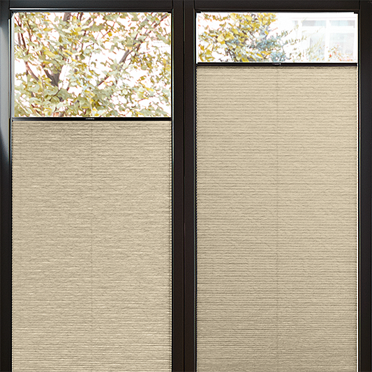 Perfect Fit Duette® Sample - Dim Out Mushroom - Blinds4All.co.uk