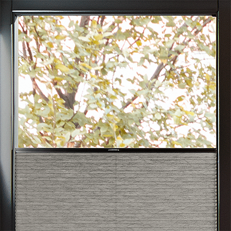 Duette® MultiFit Blind Room Darkening Brushed Nickel - Blinds4All.co.uk