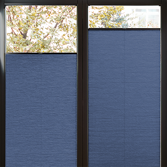 Perfect Fit Duette® Sample - Room Darkening India Ink - Blinds4All.co.uk