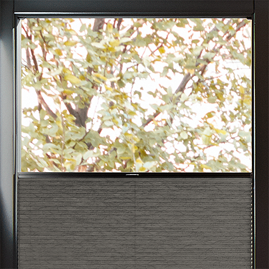 Perfect Fit Duette® Sample - Room Darkening Choclat - Blinds4All.co.uk