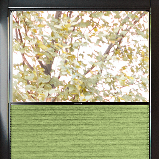 Perfect Fit Duette® Sample - Room Darkening MardiGrass - Blinds4All.co.uk