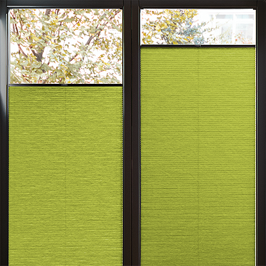 Perfect Fit Duette® Sample - Room Darkening Bright Spring - Blinds4All.co.uk