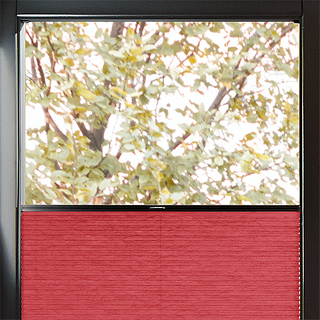 Duette® MultiFit Blind Room Darkening Red - Blinds4All.co.uk