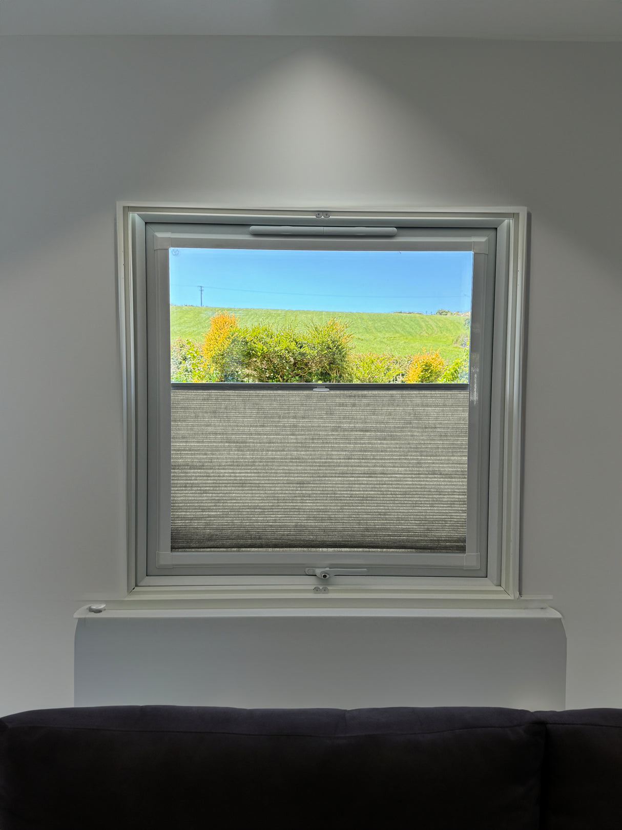 Perfect Fit Duette® Blind Dim Out Abbey Stone - Blinds4All.co.uk