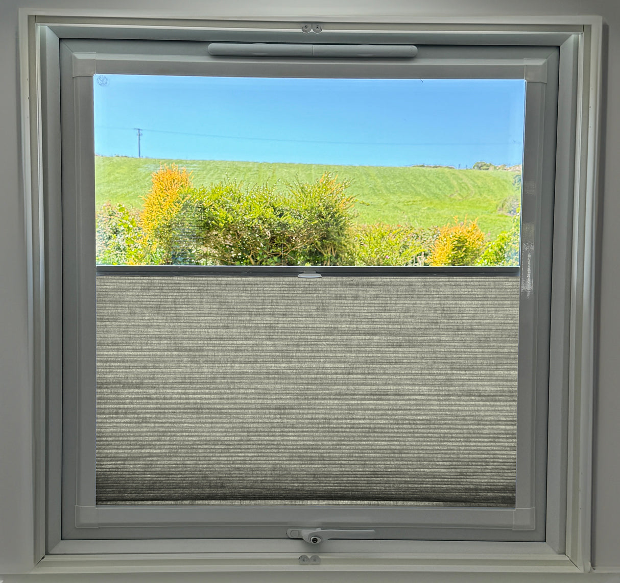 Perfect Fit Duette® Blind Dim Out Abbey Stone - Blinds4All.co.uk