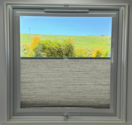Perfect Fit Duette® Blind Dim Out Abbey Stone - Blinds4All.co.uk