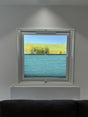 Perfect Fit Duette® Blind Dim Out Bright Aqua - Blinds4All.co.uk