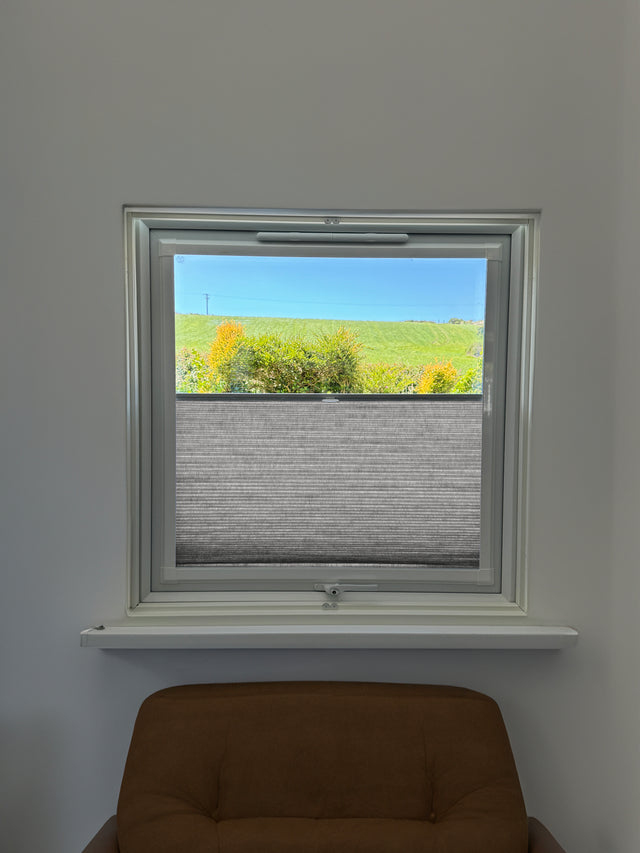 Perfect Fit Duette® Blind Dim Out Brushed Nickel - Blinds4All.co.uk