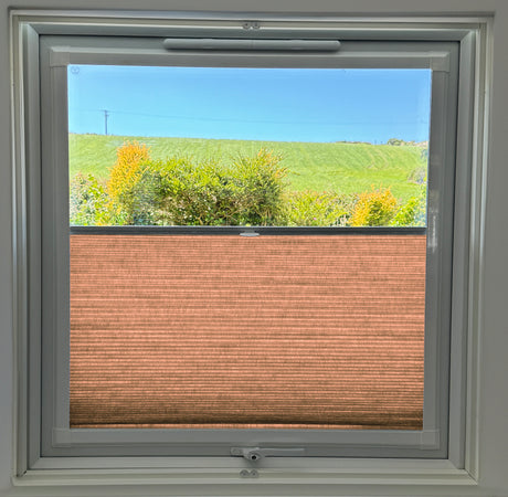 Perfect Fit Duette® Blind Dim Out Carrot - Blinds4All.co.uk
