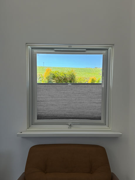 Perfect Fit Duette® Blind Dim Out Charcoal - Blinds4All.co.uk