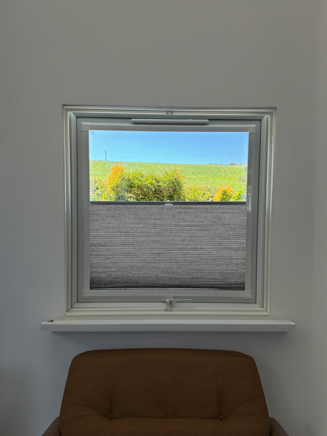 Perfect Fit Duette® Blind Dim Out Charcoal - Blinds4All.co.uk