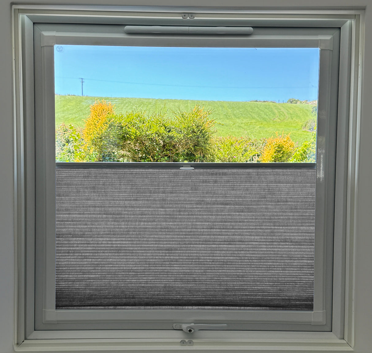 Perfect Fit Duette® Blind Dim Out Charcoal - Blinds4All.co.uk