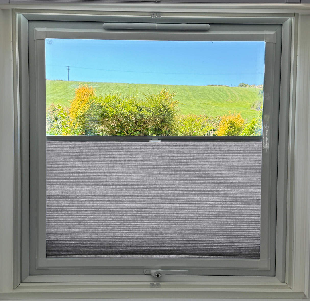 Perfect Fit Duette® Blind Dim Out Dolphin - Blinds4All.co.uk