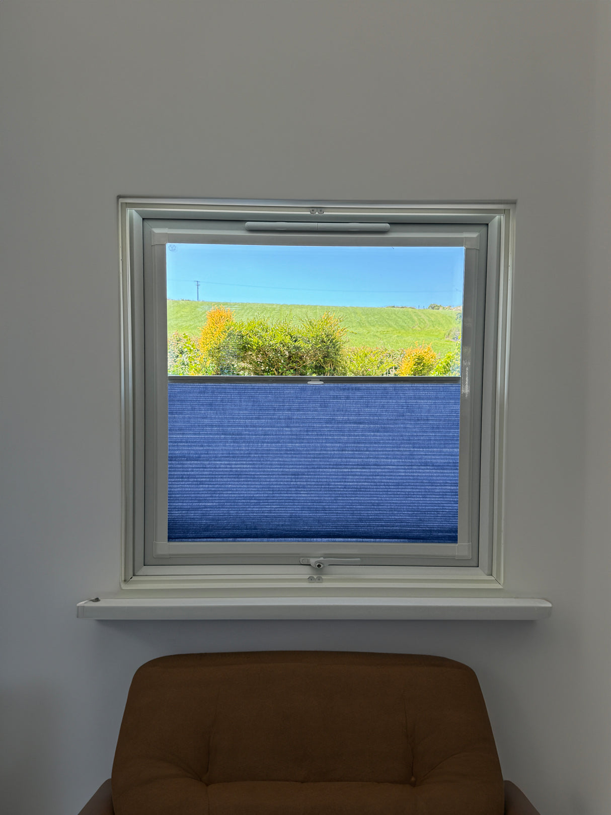 Perfect Fit Duette® Blind Dim Out India Ink - Blinds4All.co.uk