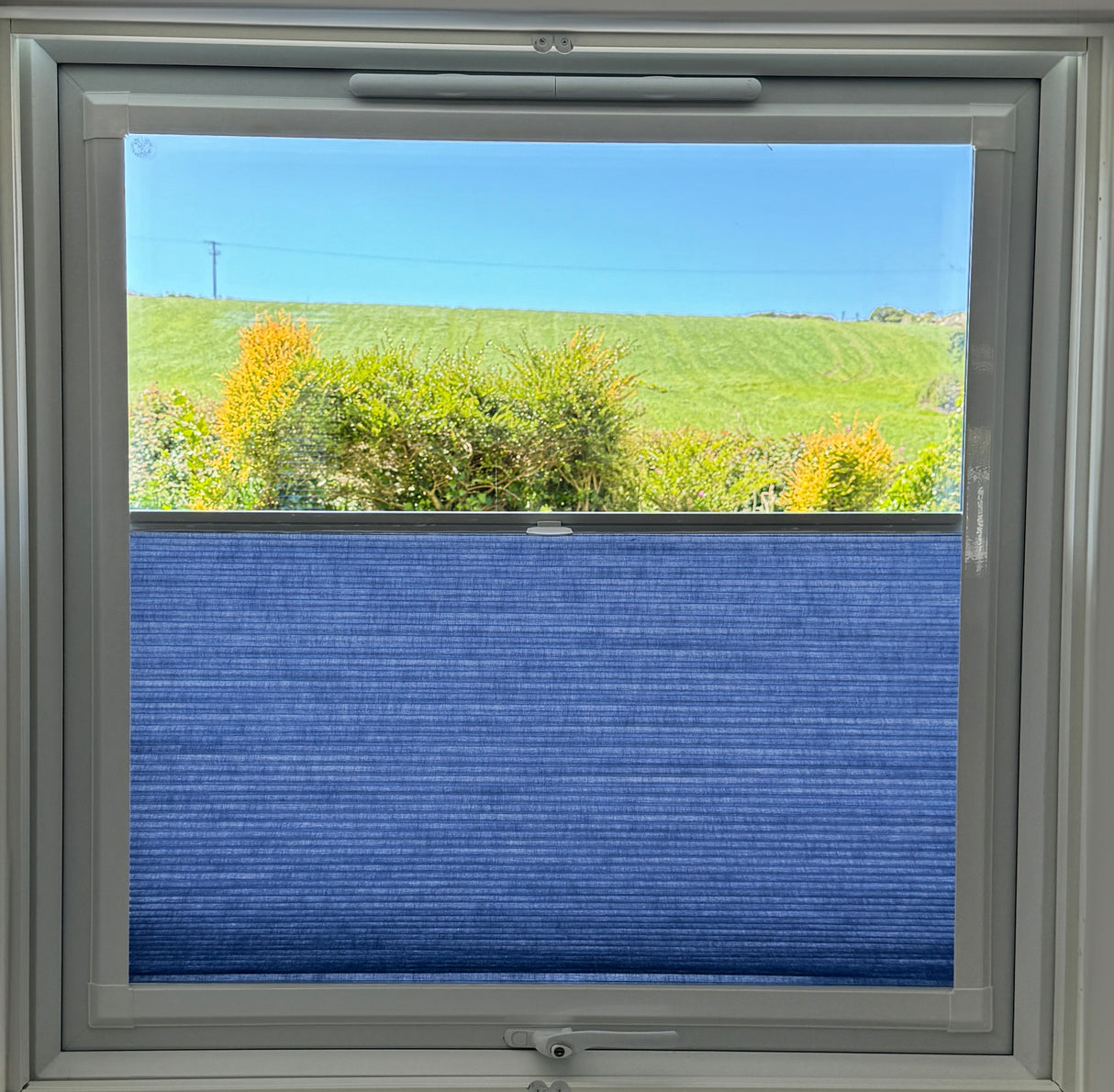 Perfect Fit Duette® Blind Dim Out India Ink - Blinds4All.co.uk