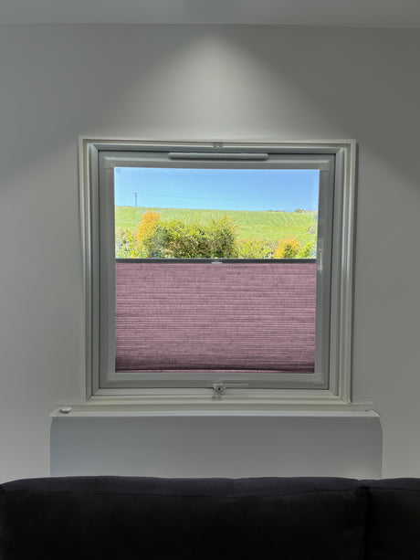 Perfect Fit Duette® Blind Dim Out Mulberry - Blinds4All.co.uk