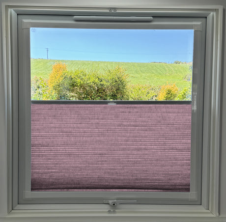 Perfect Fit Duette® Blind Dim Out Mulberry - Blinds4All.co.uk