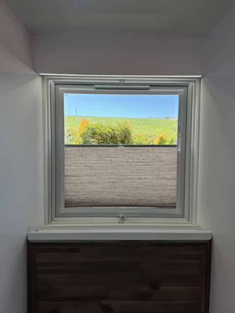 Perfect Fit Duette® Blind Dim Out Mushroom - Blinds4All.co.uk
