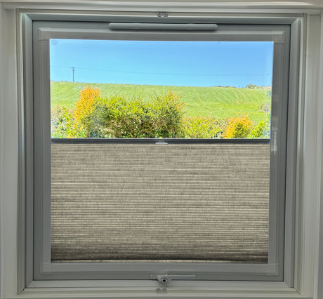 Perfect Fit Duette® Blind Dim Out Oyster Grey - Blinds4All.co.uk