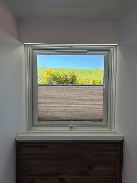 Perfect Fit Duette® Blind Dim Out Oyster - Blinds4All.co.uk