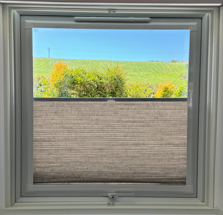 Perfect Fit Duette® Blind Dim Out Oyster - Blinds4All.co.uk