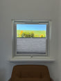 Perfect Fit Duette® Blind Dim Out Swan White - Blinds4All.co.uk