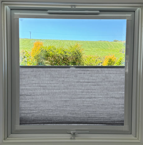 Perfect Fit Duette® Blind Dim Out Swan White - Blinds4All.co.uk