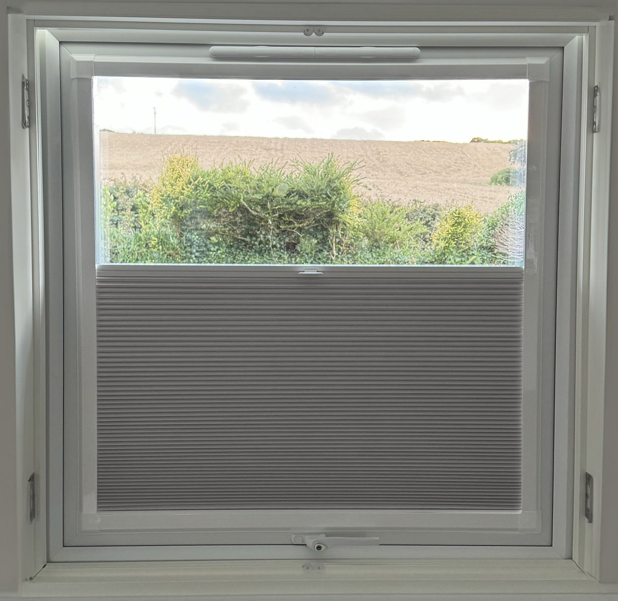 Perfect Fit Duette® Blind Room Darkening Agate Grey - Blinds4All.co.uk