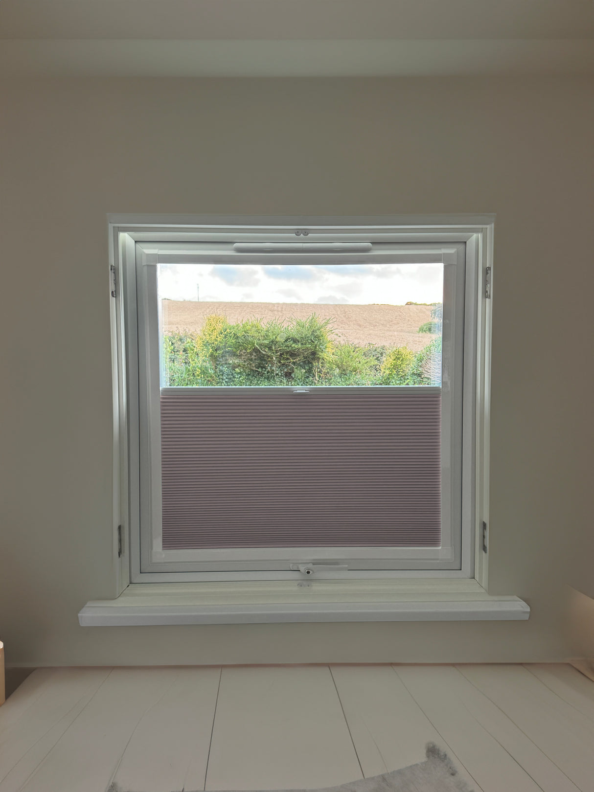 Perfect Fit Duette® Blind Room Darkening Baby Pink - Blinds4All.co.uk