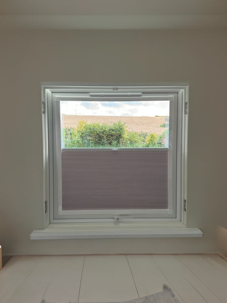 Perfect Fit Duette® Blind Room Darkening Baby Pink - Blinds4All.co.uk