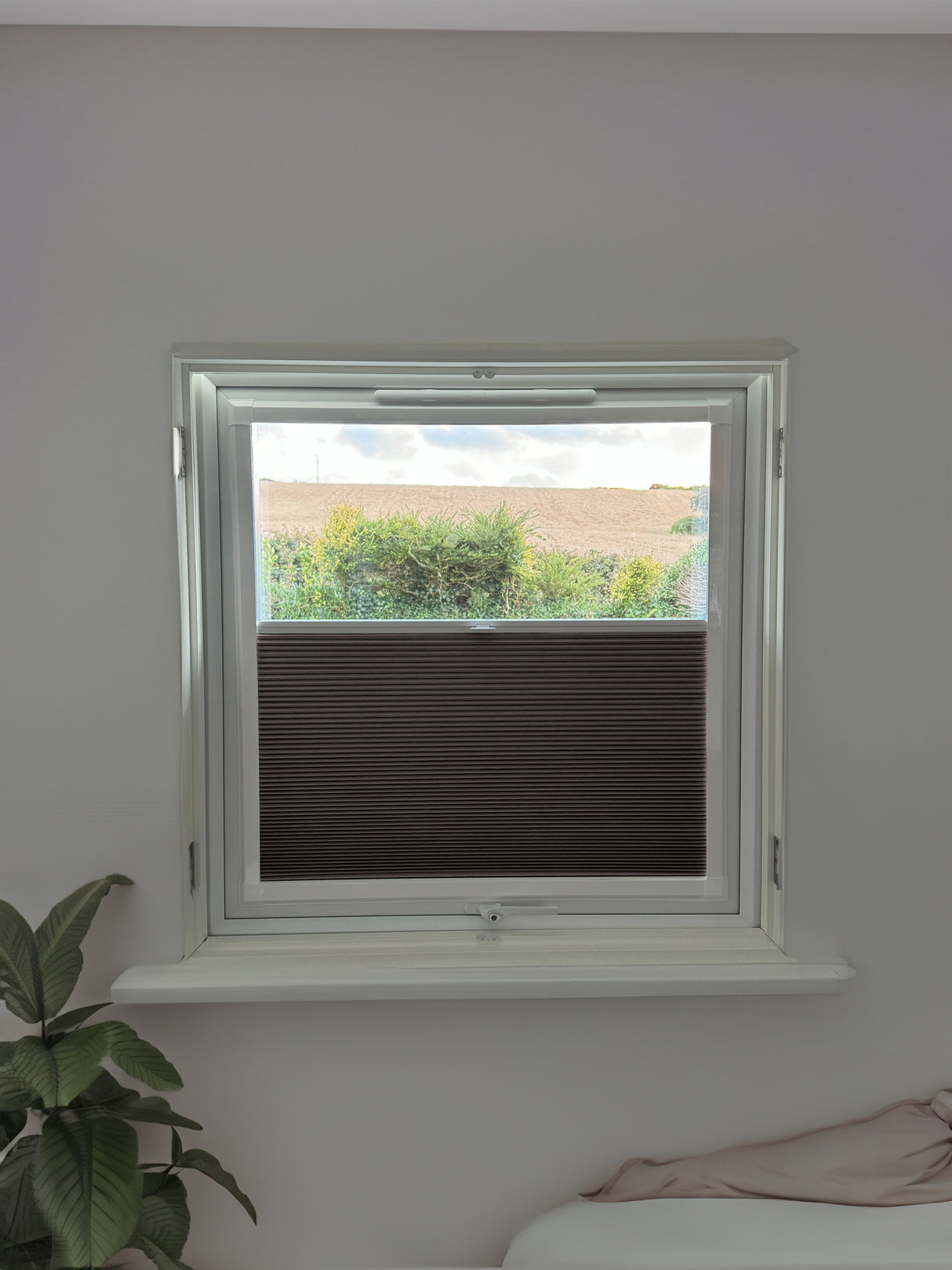 Perfect Fit Duette® Blind Room Darkening Choclat - Blinds4All.co.uk