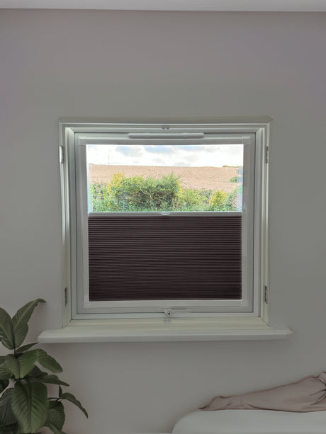 Perfect Fit Duette® Blind Room Darkening Choclat - Blinds4All.co.uk