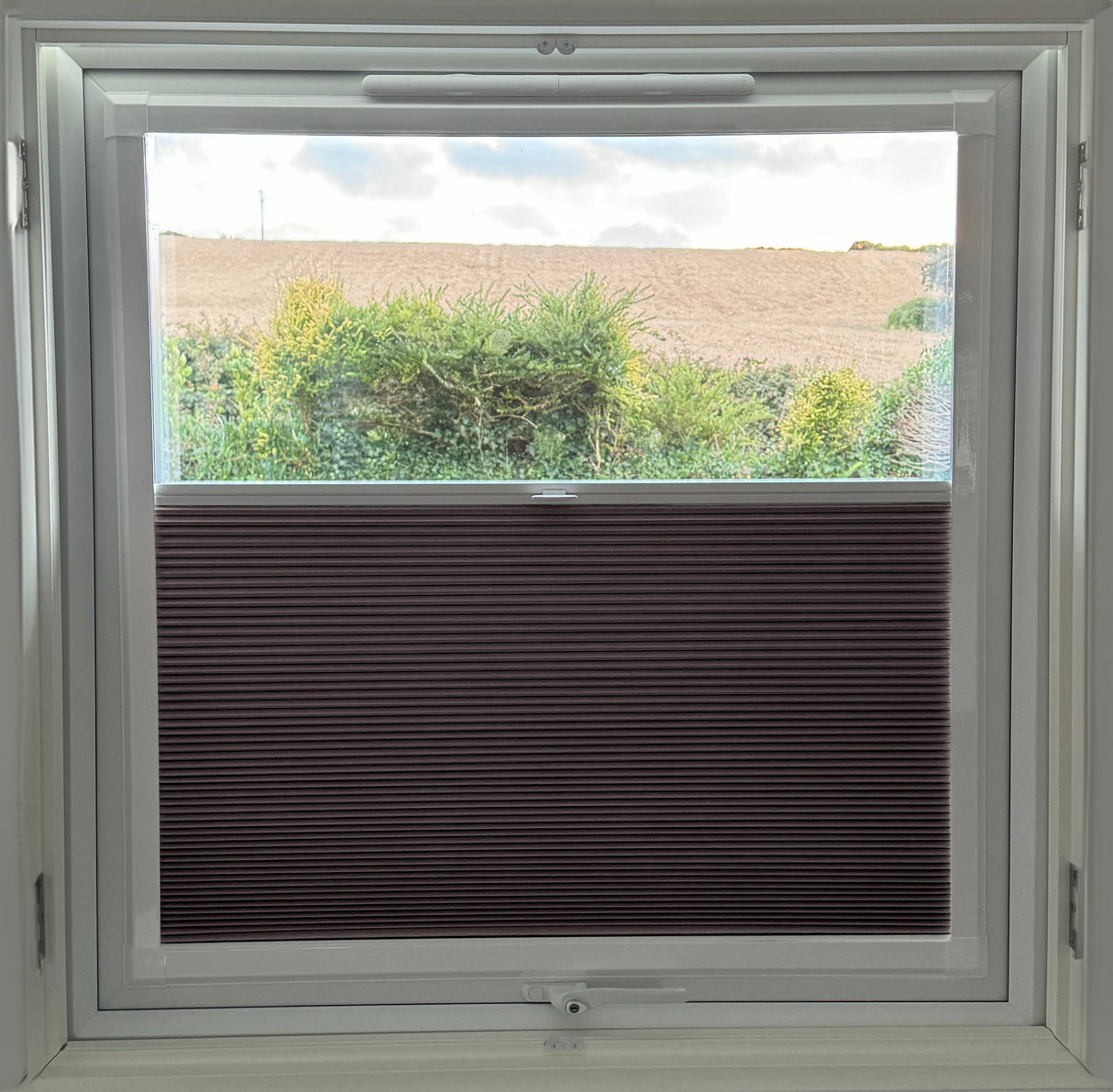 Perfect Fit Duette® Blind Room Darkening Choclat - Blinds4All.co.uk