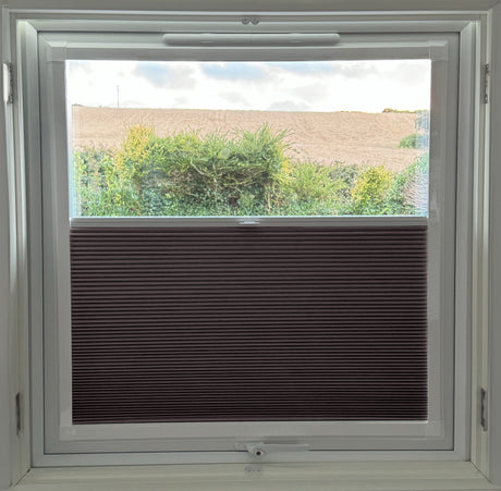 Perfect Fit Duette® Blind Room Darkening Choclat - Blinds4All.co.uk