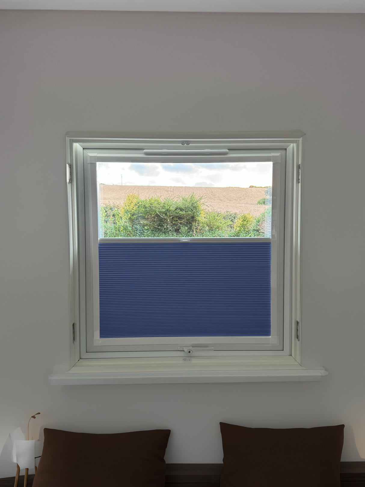 Perfect Fit Duette® Blind Room Darkening India Ink - Blinds4All.co.uk