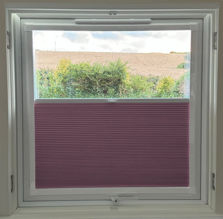 Perfect Fit Duette® Blind Room Darkening Mulberry - Blinds4All.co.uk