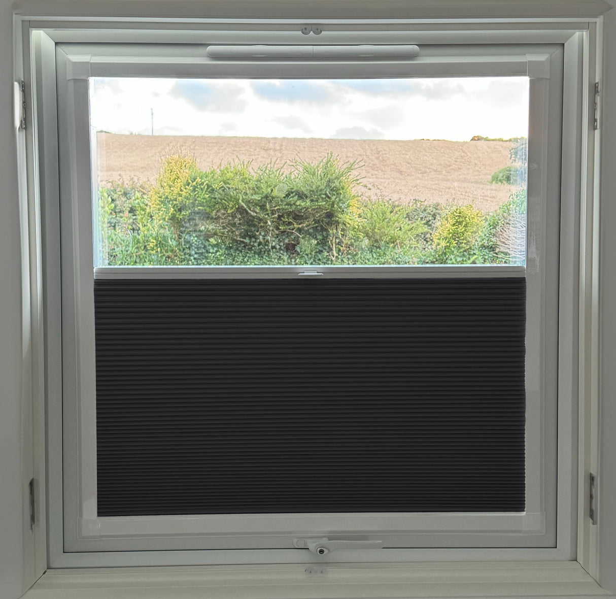 Perfect Fit Duette® Blind Room Darkening Raven - Blinds4All.co.uk