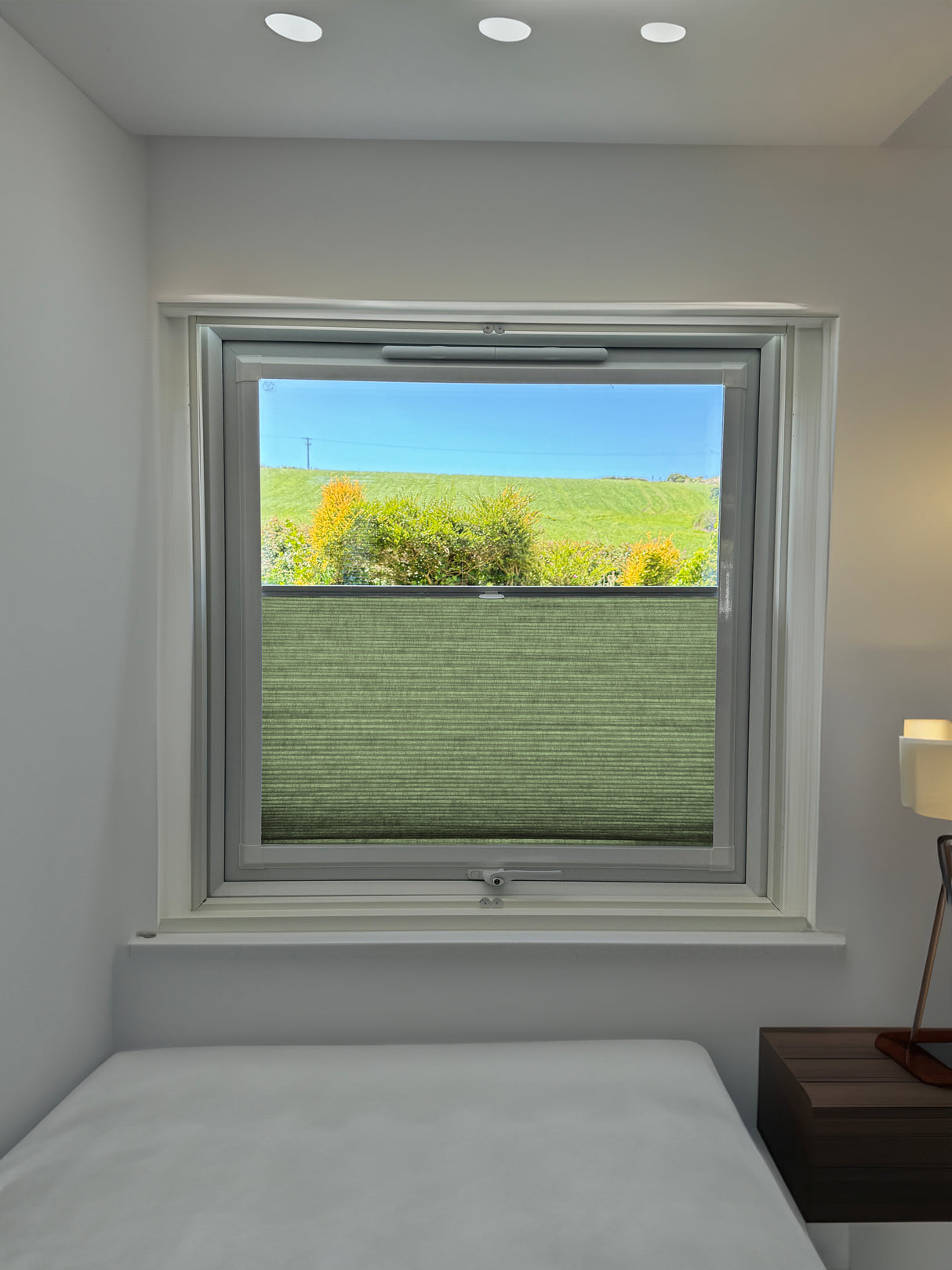 Perfect Fit Duette® Blind Dim Out MardiGrass - Blinds4All.co.uk