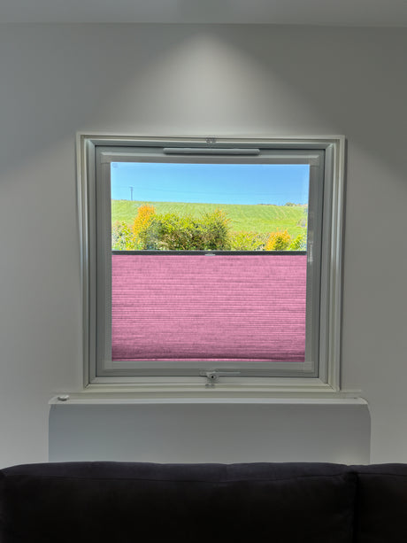 Perfect Fit Duette® Blind Dim Out Rose Bush - Blinds4All.co.uk
