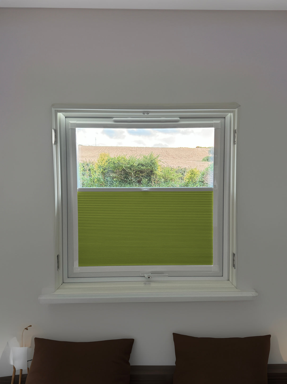 Perfect Fit Duette® Blind Room Darkening Bright Spring - Blinds4All.co.uk