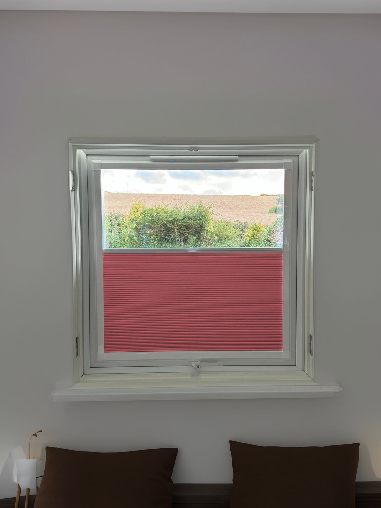 Perfect Fit Duette® Blind Room Darkening Red - Blinds4All.co.uk