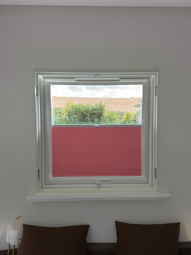 Perfect Fit Duette® Blind Room Darkening Red - Blinds4All.co.uk