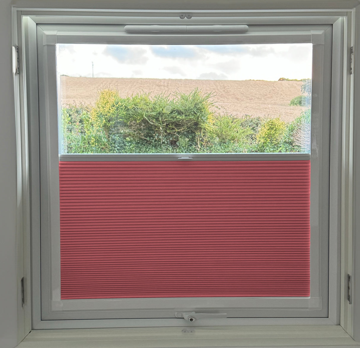 Perfect Fit Duette® Blind Room Darkening Red - Blinds4All.co.uk