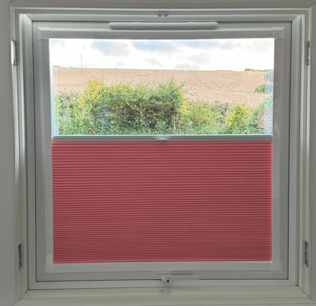 Perfect Fit Duette® Blind Room Darkening Red - Blinds4All.co.uk