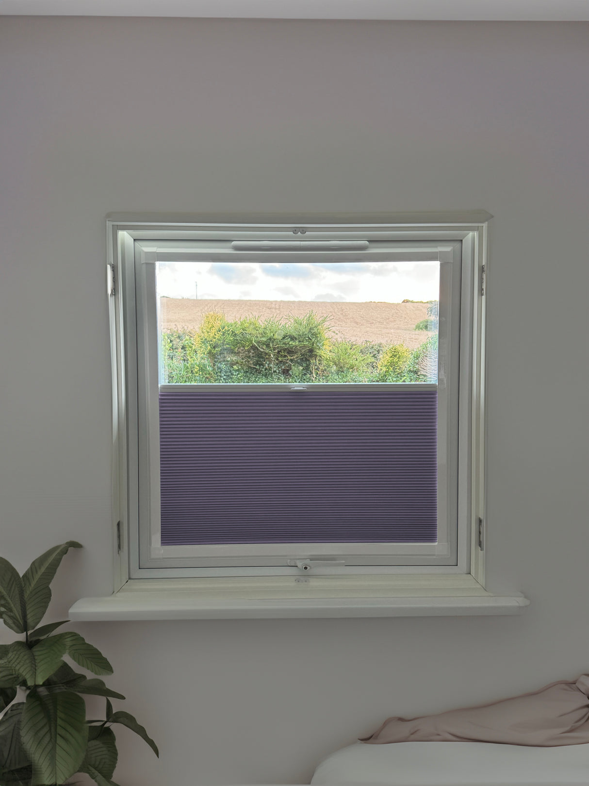 Perfect Fit Duette® Blind Room Darkening Rich Amethyst - Blinds4All.co.uk