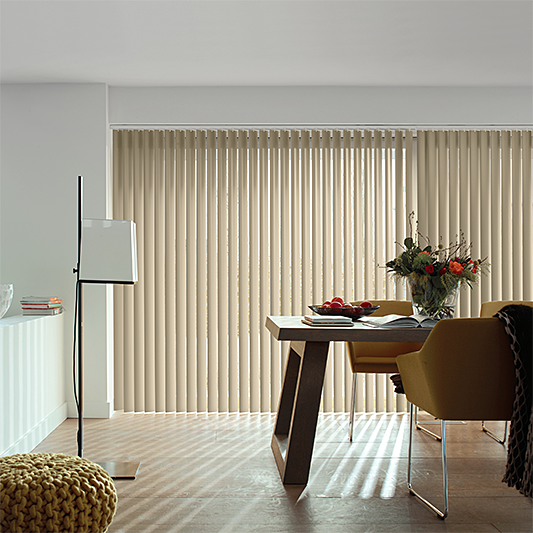 Palette Beige Vertical Blind - Blinds4All.co.uk