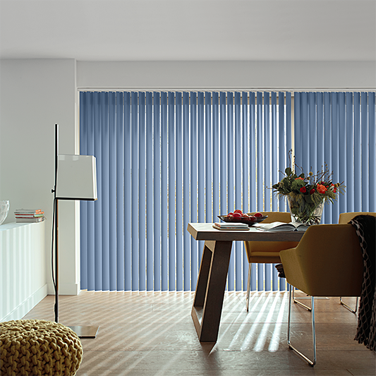 Palette Denim Vertical Blind - Blinds4All.co.uk