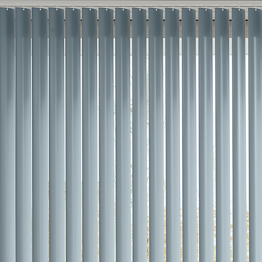 Palette Smokey Blue Vertical Blind - Blinds4All.co.uk