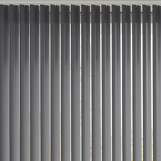 Palette Black Vertical Blind - Blinds4All.co.uk