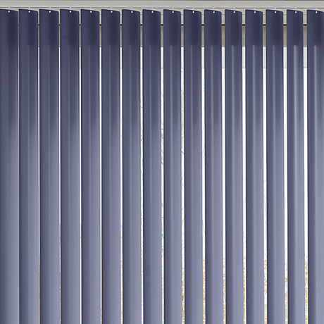 Palette Dark Blue Vertical Blind - Blinds4All.co.uk